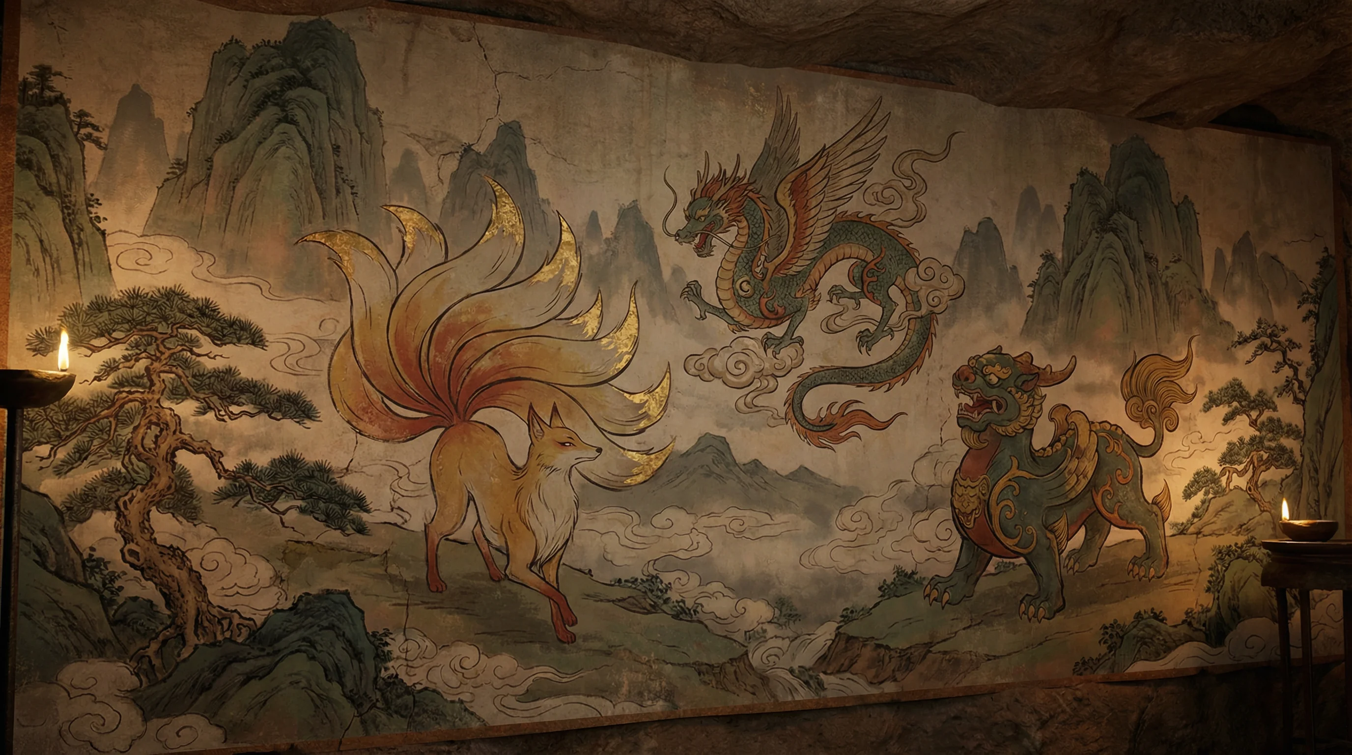 山海经 - 色青网 上古神兽动漫